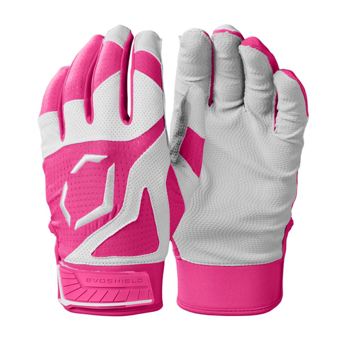 Vist Large View of Product Image Which is New EVOSHIELD SRZ-1 YTH SM SCARLET BATTING GLOVES