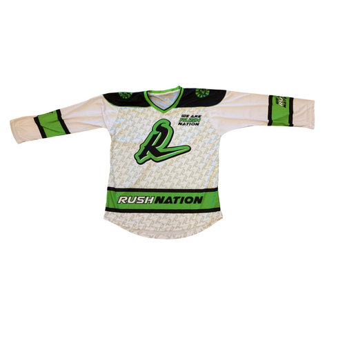 Vist Large View of Product Image Which is Used SK RUSH JERSEY Lacrosse Top A White XL