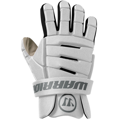 Vist Large View of Product Image Which is New Warrior BURN FB GLOVE Lacrosse Gloves Mens WHITE MEDIUM