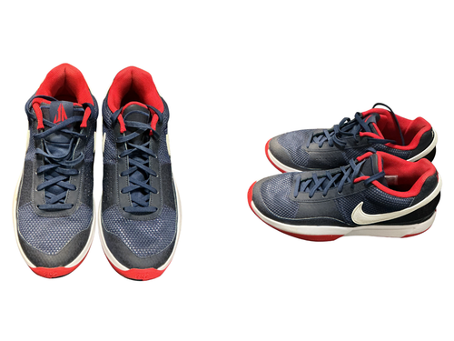 Vist Large View of Product Image Which is Used Nike NIKE JA 1 USA Basketball Shoes M White/Red/Navy Senior 10.5