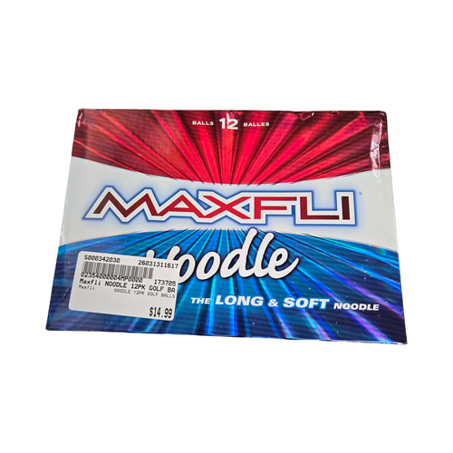 Vist Large View of Product Image Which is Used Maxfli NOODLE 12PK GOLF BALLS 12 Pack - Golf Balls