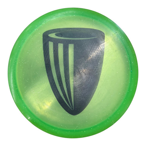 Vist Large View of Product Image Which is Used DGA SP RIFT Disc Golf Mid Range Green 180g
