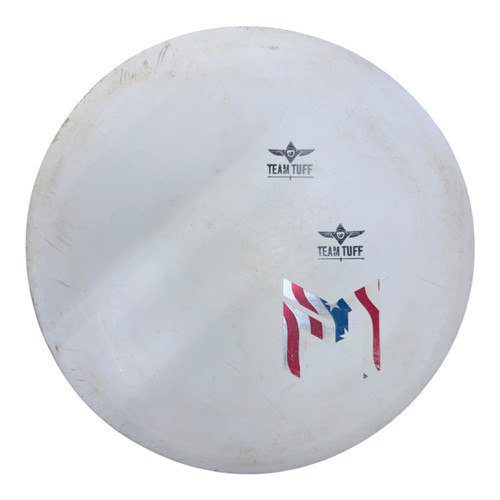Vist Large View of Product Image Which is Used Discraft PM WASP Disc Golf Mid Range White 180g