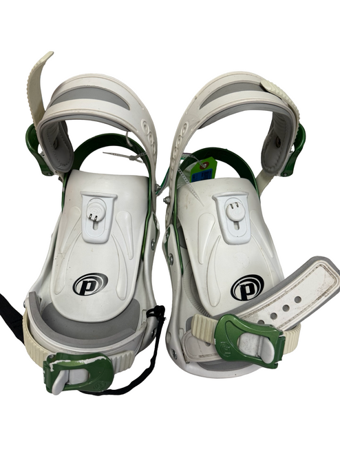 Vist Large View of Product Image Which is Used DRAKE LADY Womens Snowboard Bindings White S/M