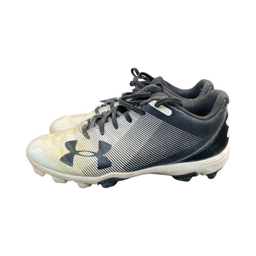 Vist Large View of Product Image Which is Used Under Armour BB BB/SB Cleats Black Senior 7