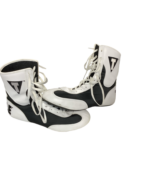 Vist Large View of Product Image Which is Used Title Boxing Shoes Black Senior 8