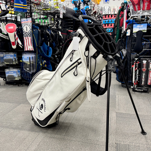 Vist Large View of Product Image Which is Used SHANK IT GOLF Men's Stand Bag White
