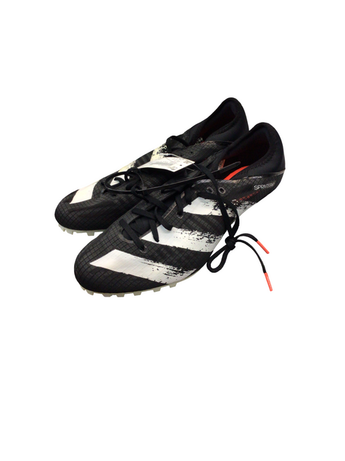 Vist Large View of Product Image Which is Used Adidas Track & Field Cleats Adult Black Senior 11.5