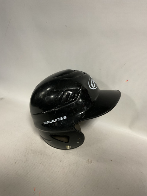 Vist Large View of Product Image Which is Used Rawlings COOLFLO Batting Helmet No Mask Black SM