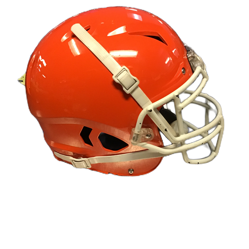 Vist Large View of Product Image Which is Used Schutt A11 YOUTH VENGEANCE 2.0 Football Helmet Orange SM
