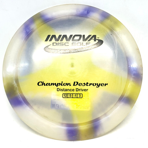 Vist Large View of Product Image Which is Used Innova CHAMPION DESTROYER IDYE Disc Golf Driver None 175g