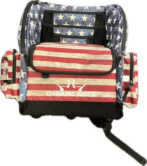 Vist Large View of Product Image Which is Used Dynamic Discs COMMANDER Disc Golf Backpack None