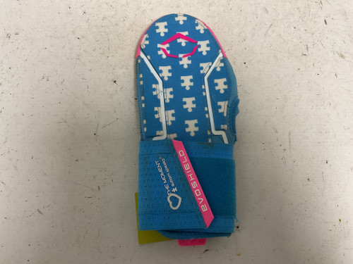 Vist Large View of Product Image Which is Used Evoshield SLIDING MITT AUTISM SPEAKS Royal Blue Adult