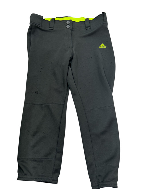 Vist Large View of Product Image Which is Used Adidas YOUTH BASEBALL PANTS BLK LG 