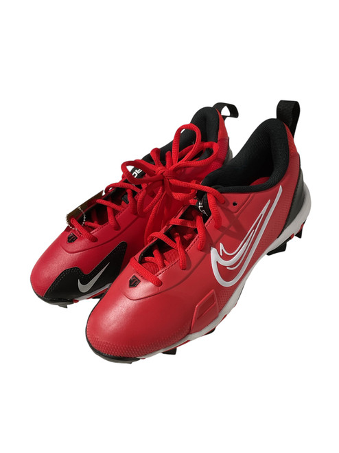 Vist Large View of Product Image Which is Used Nike TROUT BB/SB Cleats Red Junior 04.5