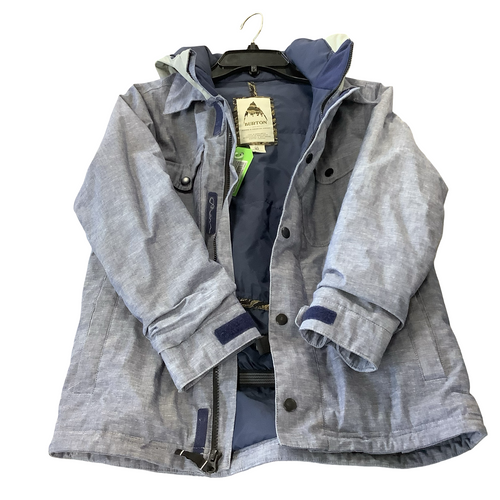 Vist Large View of Product Image Which is Used Burton Outerwear Heavy Jacket Y Navy Blue XS