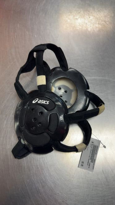 Vist Large View of Product Image Which is Used Asics Wrestling Headgear Black