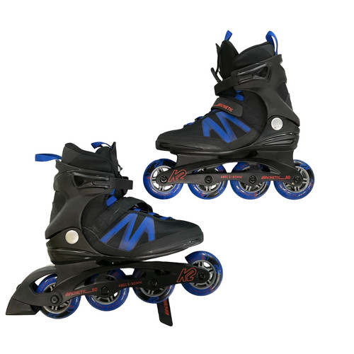 Vist Large View of Product Image Which is Used K2 KINETIC 80 PRO M Senior Rec Fitness Skates Royal Blue Senior 7