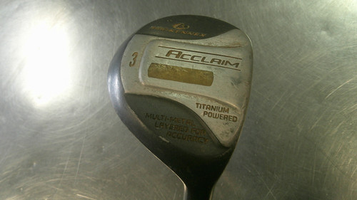 Vist Large View of Product Image Which is Used Pro Kennex ACCLAIM Mens Fairway Wood RH 3 Wood