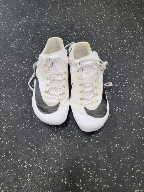 Vist Large View of Product Image Which is Used Nike Track Rival Cleats Jr White Junior 04.5