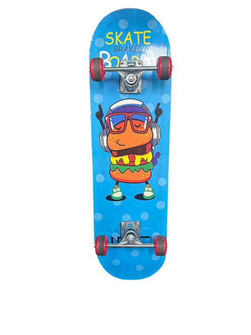 Vist Large View of Product Image Which is Used SKATE BREAKS BOARD Complete Skateboard Royal Blue Regular