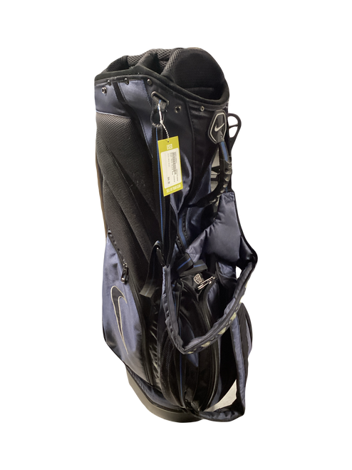 Vist Large View of Product Image Which is Used Nike Mens Stand Bag Navy Blue