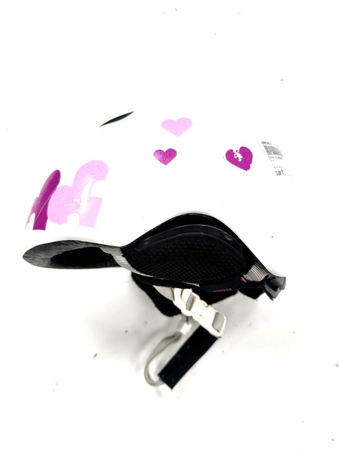 Vist Large View of Product Image Which is Used Giro SLINGSHOT Snowsport Helmet Youth White M/L