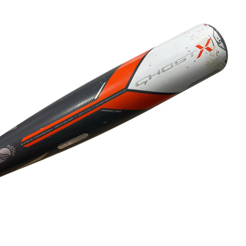 Vist Large View of Product Image Which is Used Easton GHOST X SL18GXS BB/SB USSSA 2 3/4 Bat 31"