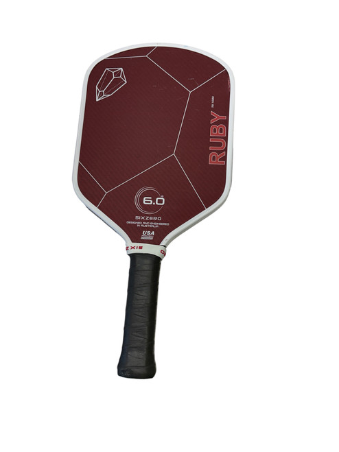 Vist Large View of Product Image Which is Used Diadem EDGE 18K Pickleball Racquet Maroon