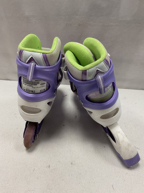 Vist Large View of Product Image Which is Used ROLLER BLADES Senior Rec Fitness Skates Purple Adjustable