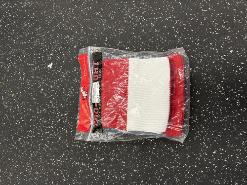 Vist Large View of Product Image Which is Used Pearsox INTERMEDIATE PRO WEIGHT Hockey Sock Red 26"