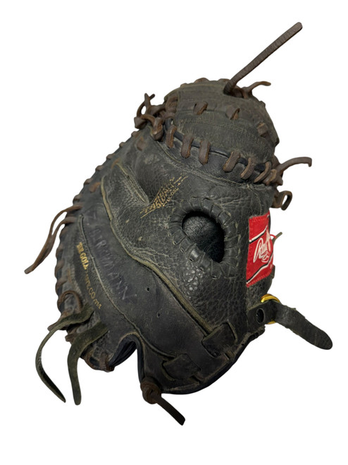Vist Large View of Product Image Which is Used Rawlings GOLD GLOVE BB/SB Catchers RH Throw Black 31"