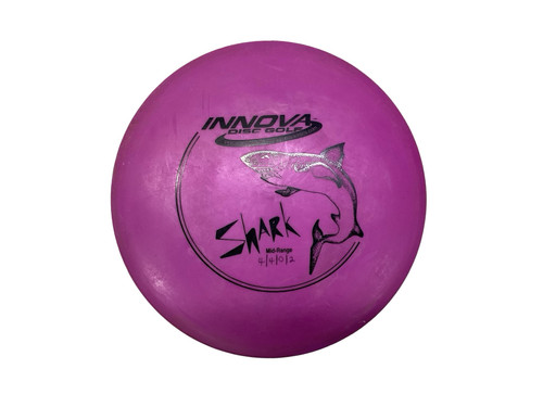 Vist Large View of Product Image Which is Used Innova SHARK Disc Golf Mid Range Purple 168g