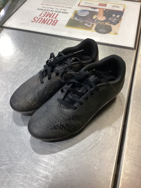 Vist Large View of Product Image Which is Used Adidas Soccer Cleats Black Junior 03