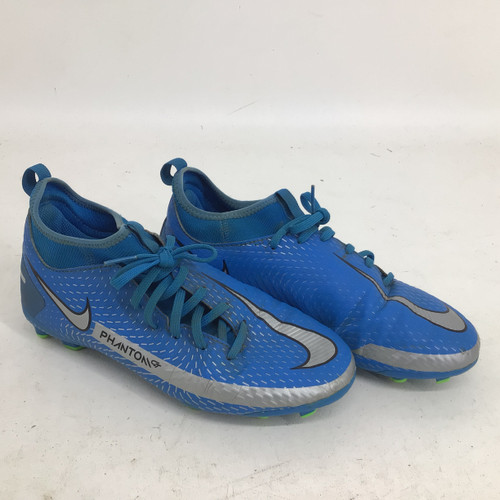 Vist Large View of Product Image Which is Used Nike PHANTOM GT ACADEMY JR 5.0 SOCCER CLEAT Soccer Cleats Royal Blue Junior 05
