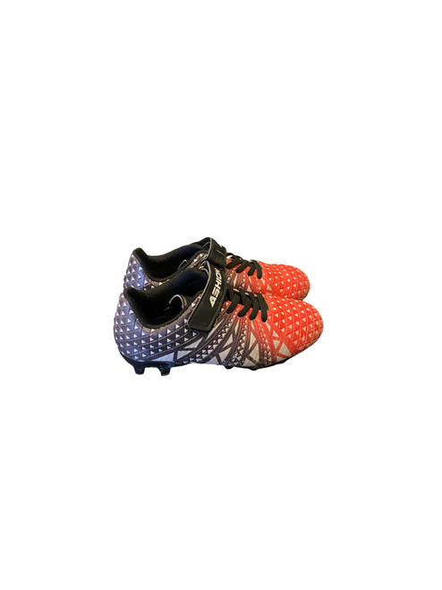 Vist Large View of Product Image Which is Used Asics Soccer Cleats Black Junior 01.5