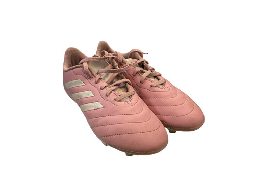 Vist Large View of Product Image Which is Used Adidas Soccer Cleats Pink Senior 5
