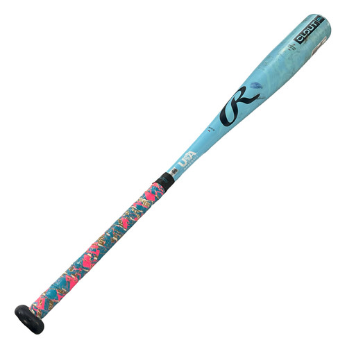 Vist Large View of Product Image Which is Used Rawlings CLOUT AI BB/SB USA 2 5/8 Bat 30"