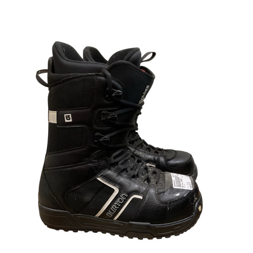 Vist Large View of Product Image Which is Used Burton INVADER Mens Snowboard Boots Black Senior 9