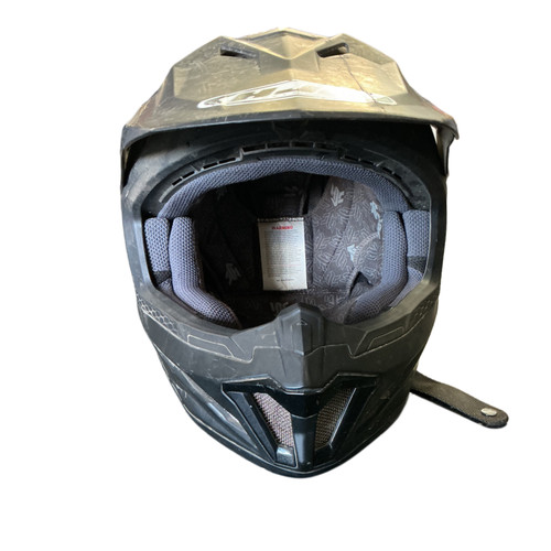 Vist Large View of Product Image Which is Used HJC HJC YOUTH MDM Junior Helmet Black MD