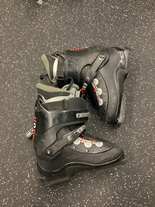 Vist Large View of Product Image Which is Used Salomon VERSE 5.0 Mens DH Ski Boot Black 270 MP - M09 - W10