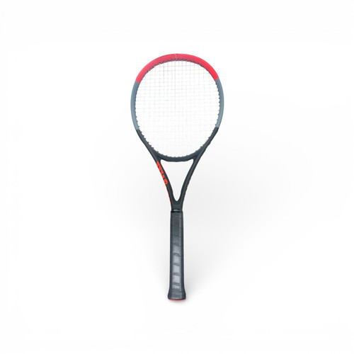 Vist Large View of Product Image Which is Used Wilson CLASH 100 Adult Tennis Racquet Red Unknown