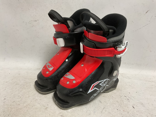 Vist Large View of Product Image Which is Used Nordica FIREARROW TEAM 1 Boys DH Ski Boot Black 175 MP - Y11