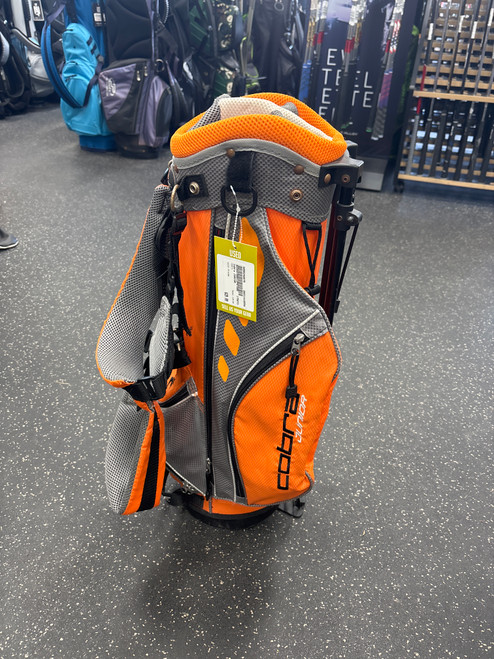 Vist Large View of Product Image Which is Used Cobra JUNIOR Jr Stand Bag Orange