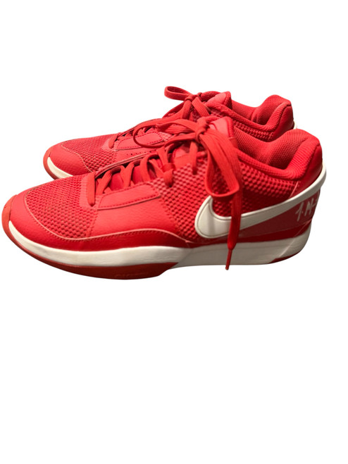 Vist Large View of Product Image Which is Used Nike Basketball Shoes M Red Senior 9