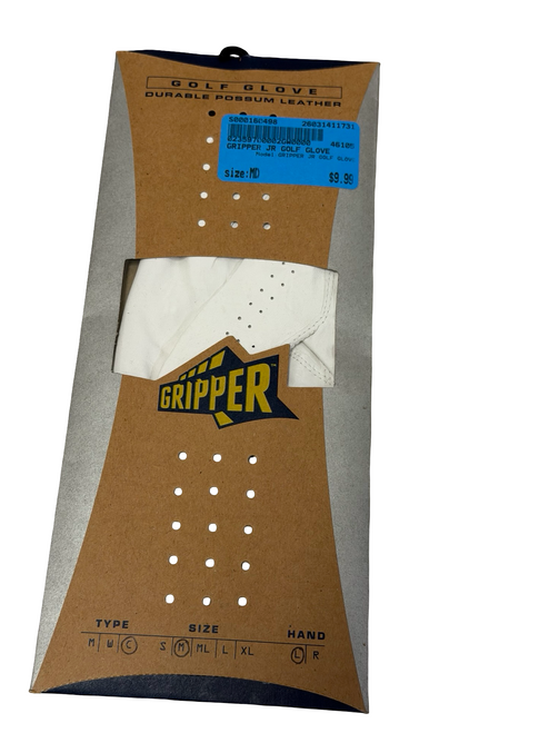 Vist Large View of Product Image Which is New GRIPPER Jr Golf Glove LH MD
