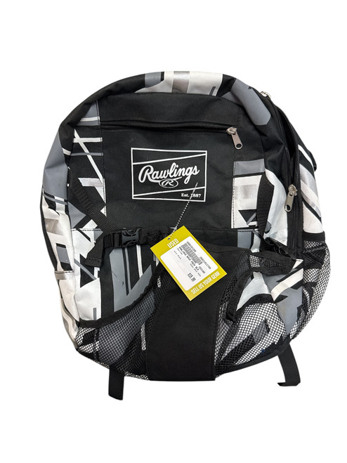 Vist Large View of Product Image Which is Used Rawlings BACK PACK BB/SB Player Backpack Black