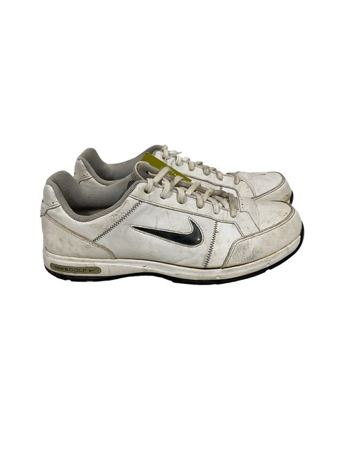 Vist Large View of Product Image Which is Used Nike Jr Golf Shoes White Junior 06