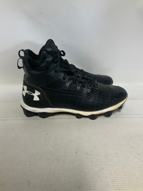 Vist Large View of Product Image Which is Used Under Armour BLACK Adult FB Cleats Black Senior 9