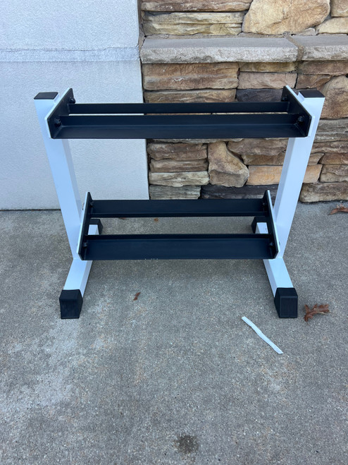 Vist Large View of Product Image Which is 2-Tier Dumbbell Weight Rack